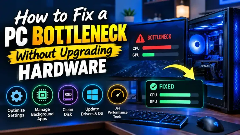 check for bottleneck